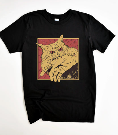 Vintage Cat Bite T-Shirt
