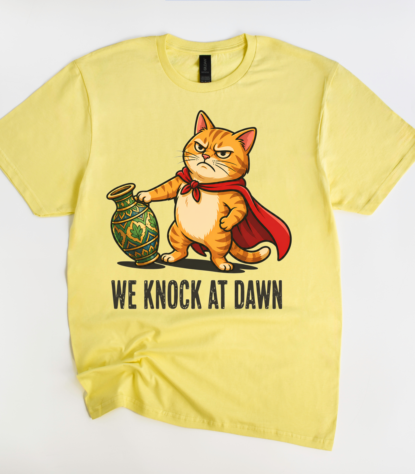 We Knock At Dawn Cat T-Shirt