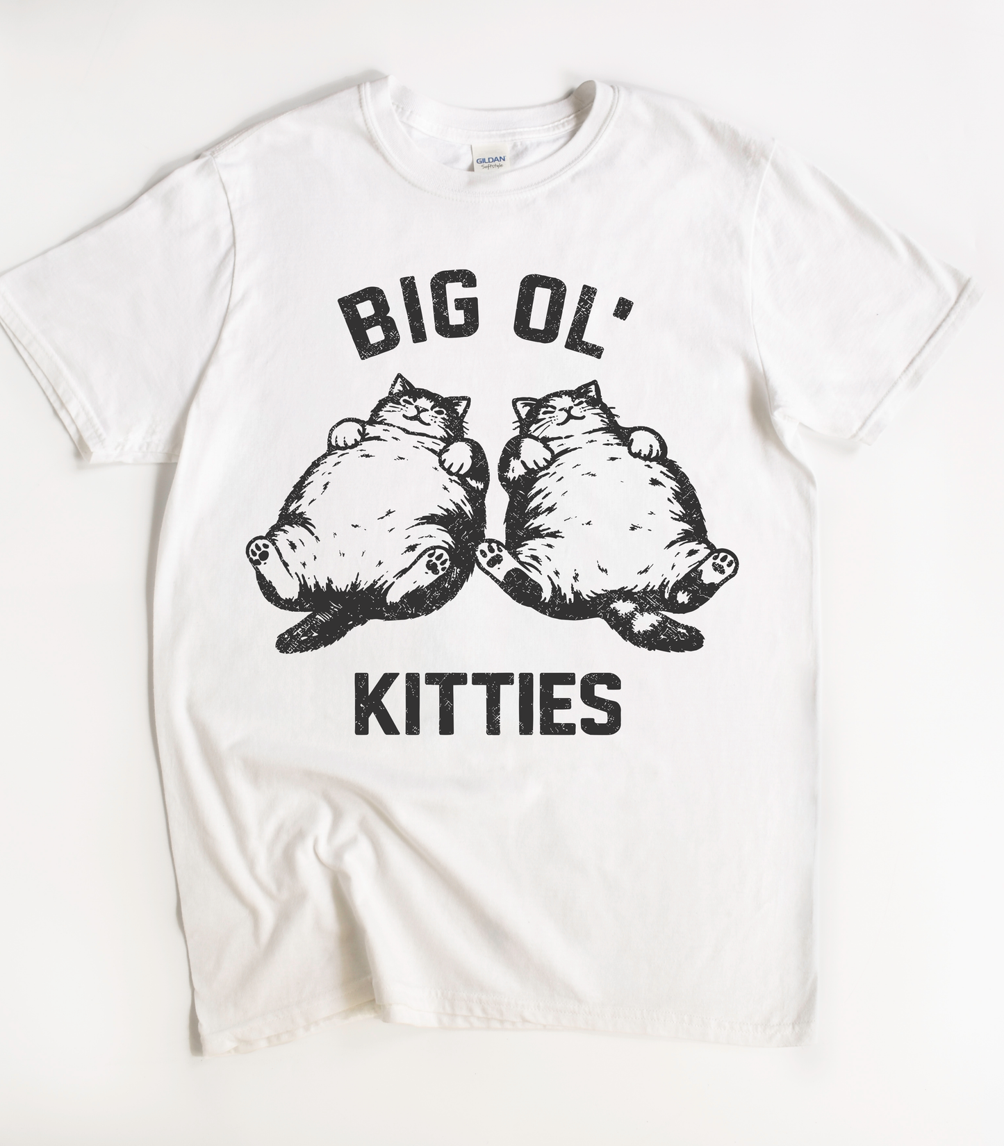 Big Ol Kitties Cat T-Shirt