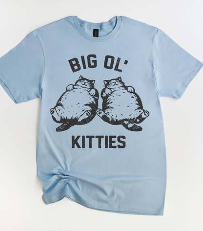 Big Ol Kitties Cat T-Shirt