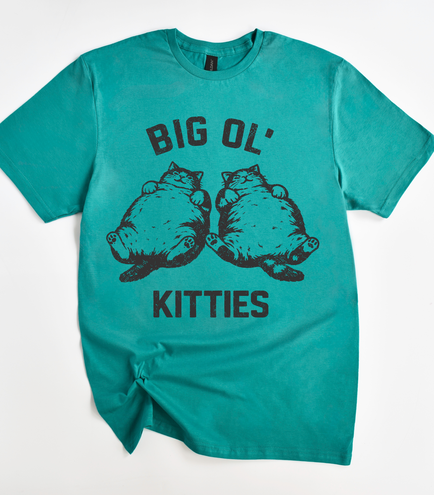 Big Ol Kitties Cat T-Shirt
