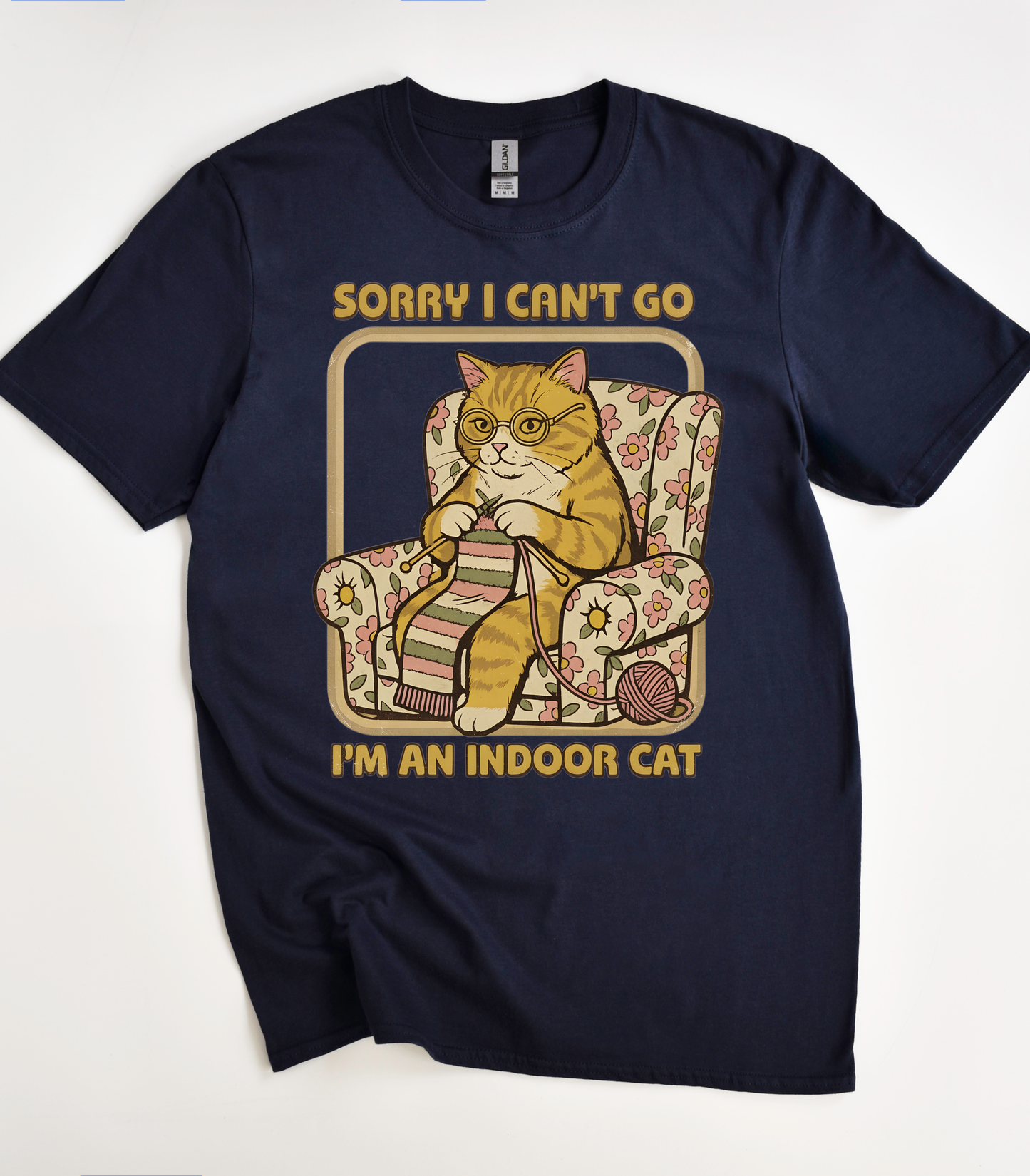 Sorry I Can't Go I'm An Indoor Cat T-Shirt