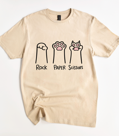 Rock Paper Scissors Funny T-Shirt