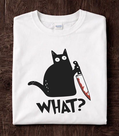 Cat What T-Shirt